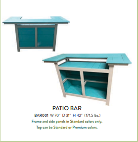 TRU180 CUSTOM Patio Bar