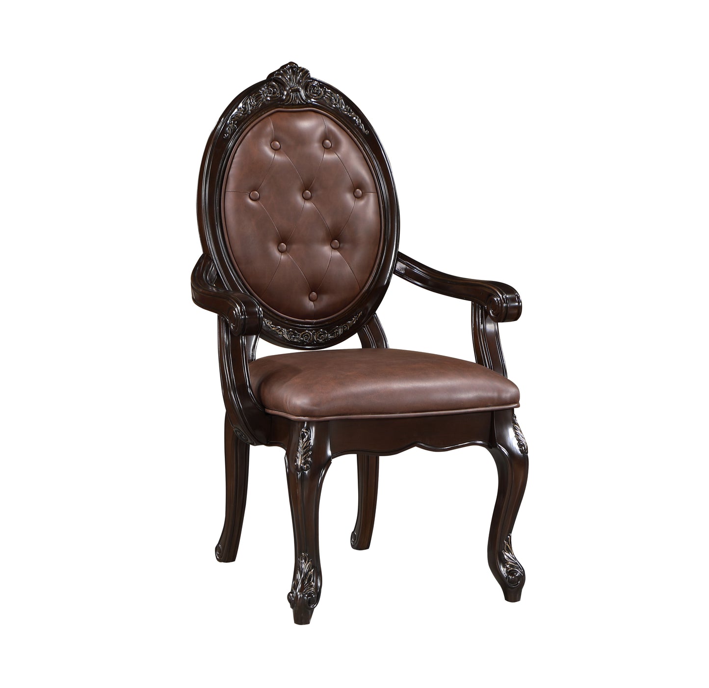 Palazzo Marina - Arm Chair (Set of 2) - Dark Brown