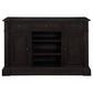 Phelps - 2 Door Sideboard Buffet Cabinet - Distressed Noir