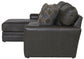 Denali - Italian Leather Match Sectional