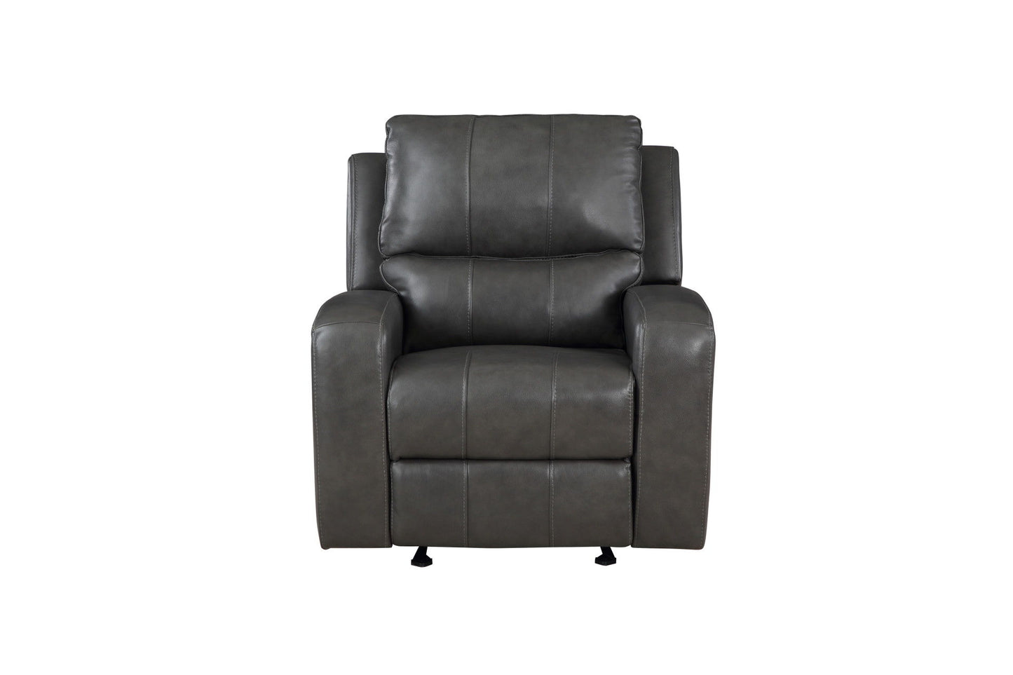 Linton - Leather Glider Recliner With Power Footrest