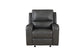 Linton - Leather Glider Recliner With Power Footrest