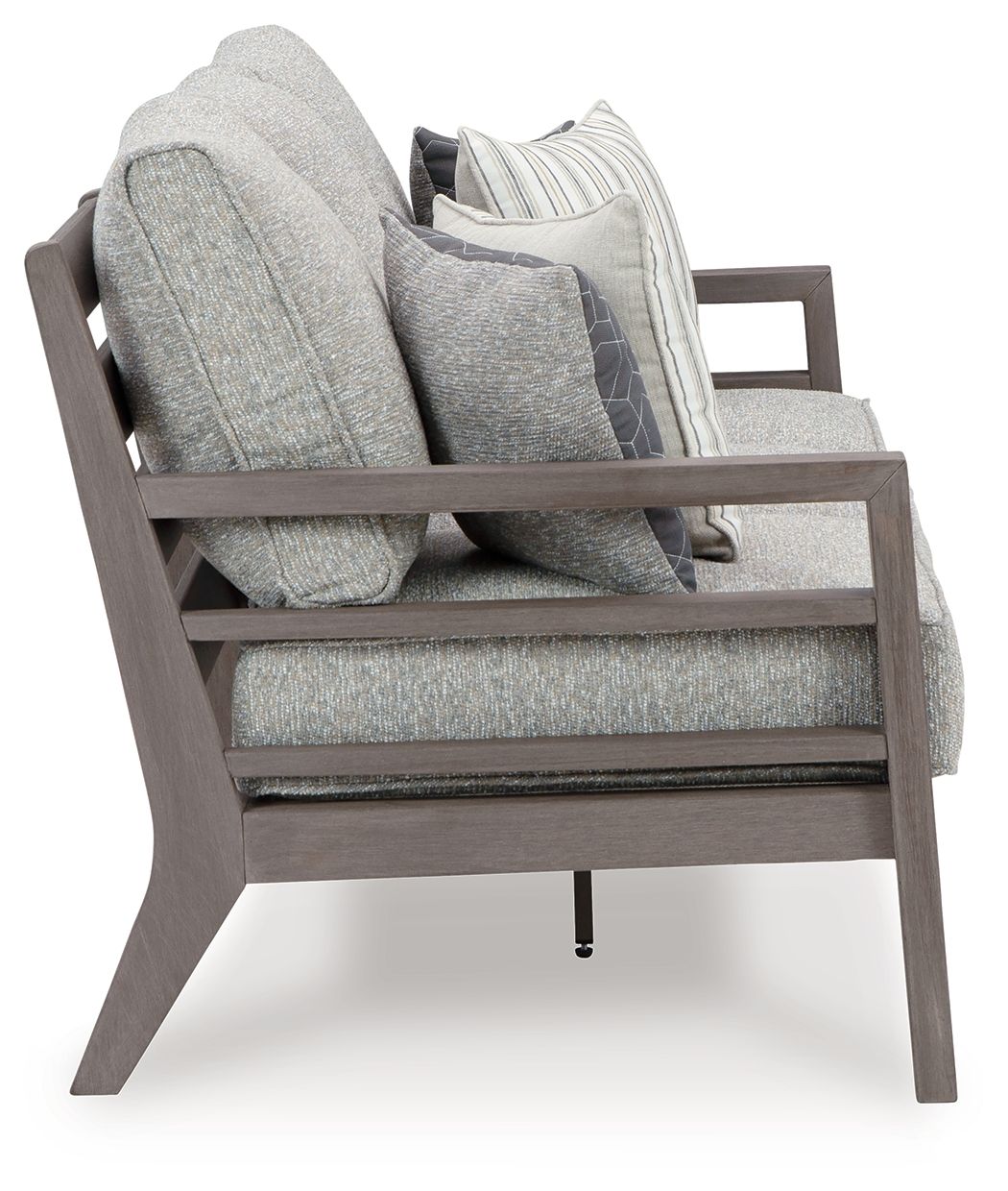 Hillside Barn - Gray / Brown - Sofa With Cushion