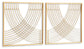 Dalkins - Gold Finish - Wall Decor Set (Set of 2)