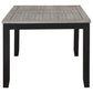 Elodie - Rectangular Extension Leaf Dining Table - Black