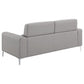 Glenmark - Upholstered Track Arm Sofa - Taupe