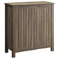 Marisa - 4-Shelf Engineered Wood Shoe Cabinet - Dark Taupe