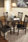 Hammis - Round Dining Drop Leaf Table Set