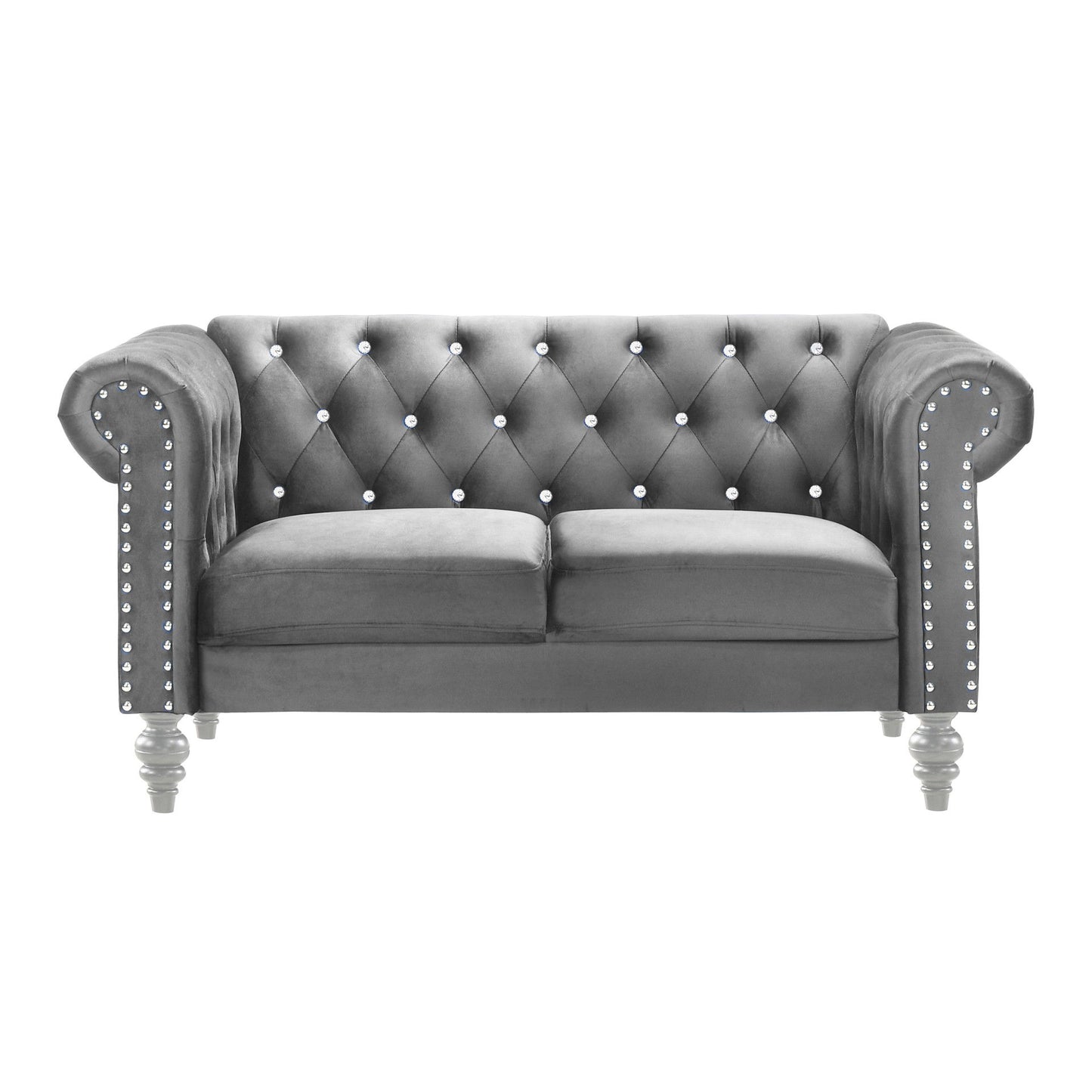 Emma - Crystal Loveseat