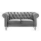 Emma - Crystal Loveseat