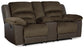 Dorman - Chocolate - Dbl Reclining Loveseat With Console