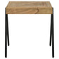 Avery - Square Solid Mango Wood Side End Table - Natural