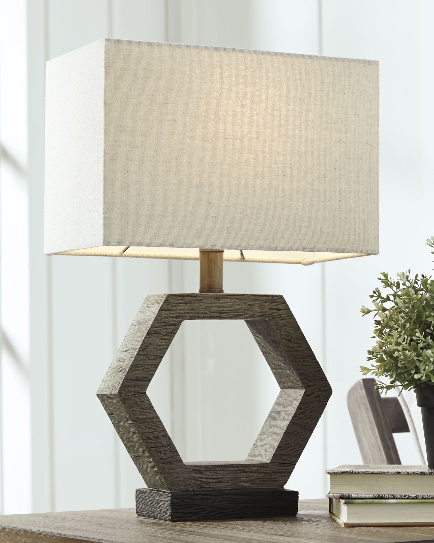 Marilu - Gray Dark - Poly Table Lamp