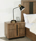 Terrace - 2-Drawer Nightstand Bedside Table - Ash Brown