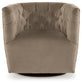 Hayesler - Cocoa - Swivel Accent Chair