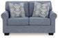 Carissa Manor - Denim - Loveseat