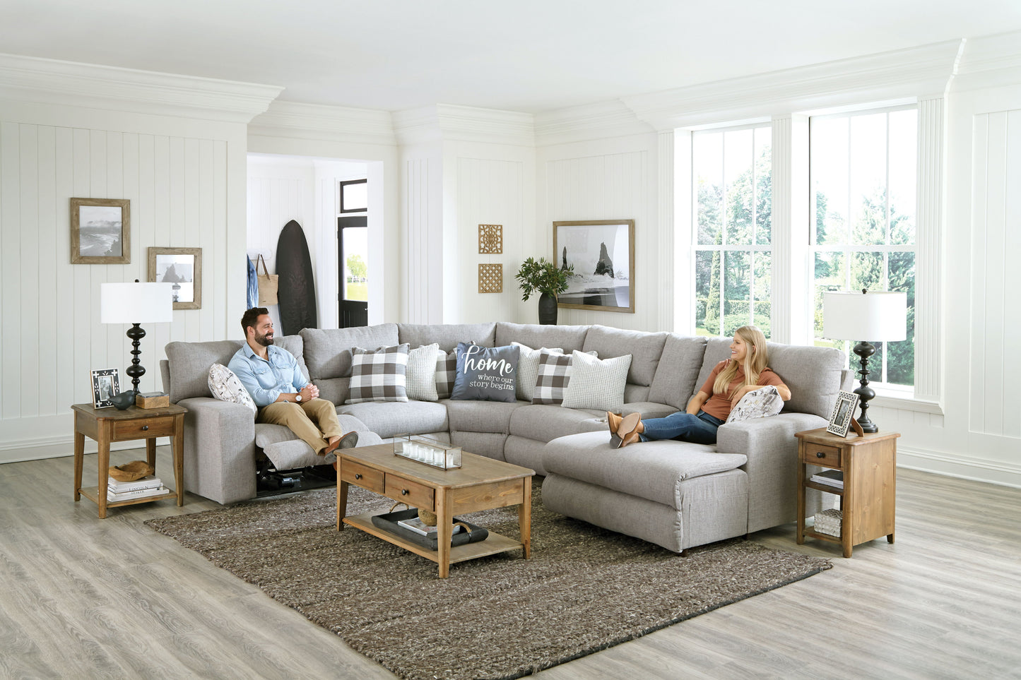 Rockport - Reclining Sectional