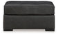 Brindley Pier - Fog - Oversized Accent Ottoman