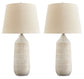 Willport - Off White - Ceramic Table Lamp (Set of 2)