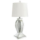 Klein - Empire Mirrored Acrylic Table Lamp - Silver