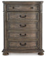 Ardenfield - Light Brown - Five Drawer Chest