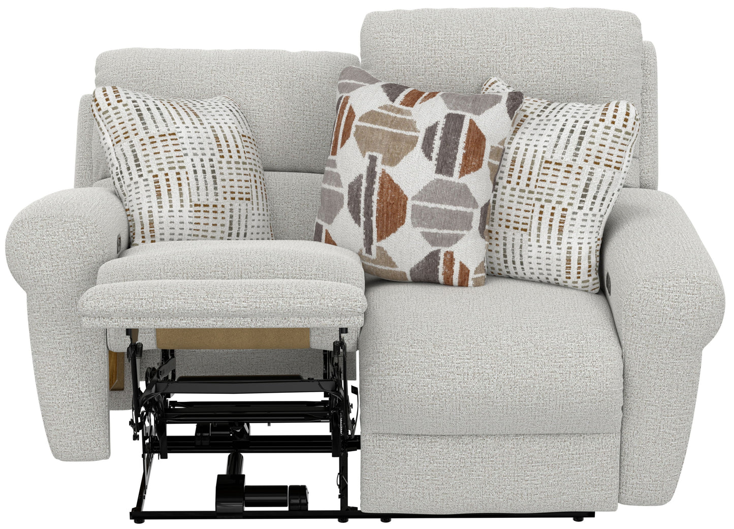 Kellen - Power Reclining Loveseat With Zero Gravity - Ecru