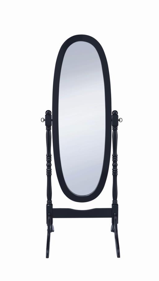 Foyet - Wood Adjustable Length Cheval Mirror