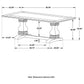 Parkins - Rectangular Dining Table - Rustic Espresso