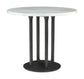 Centiar - Black / Gray - 5 Pc. - Counter Table, 4 Upholstered Barstools