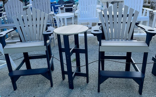 HD Combo 2 Bar Chairs and Side Table